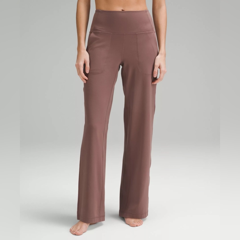 Lululemon Align High-Rise Wide-Leg Pant 31” - Dark Oxide